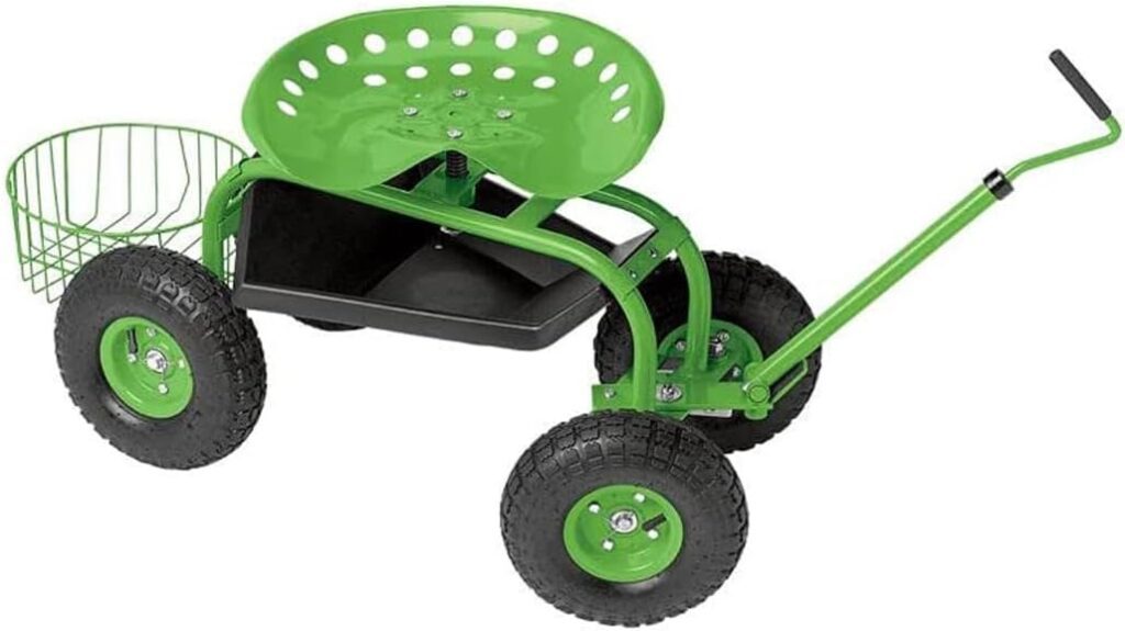 Gardening Seat With Wheels