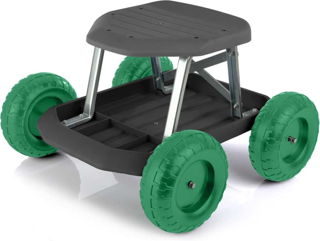 Gardening Seat With Wheels