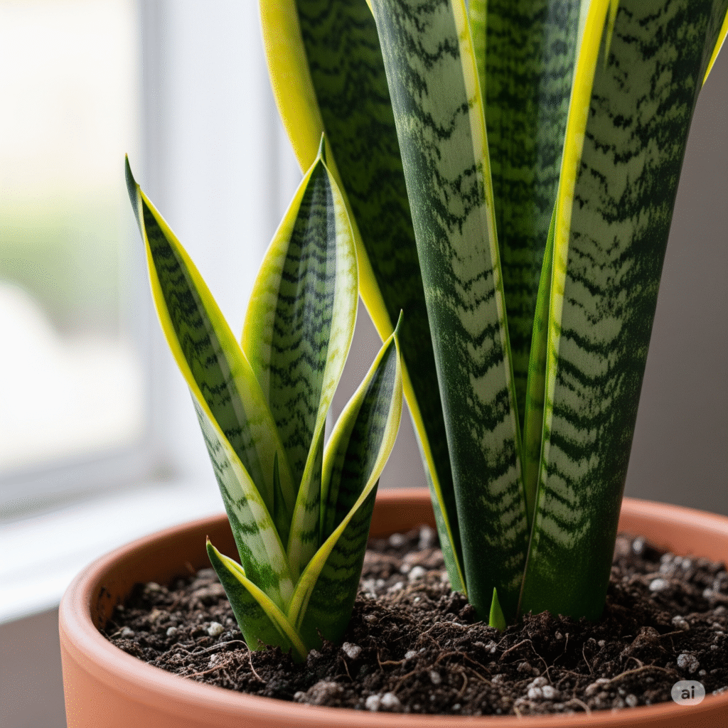 Remove Snake Plant Pups