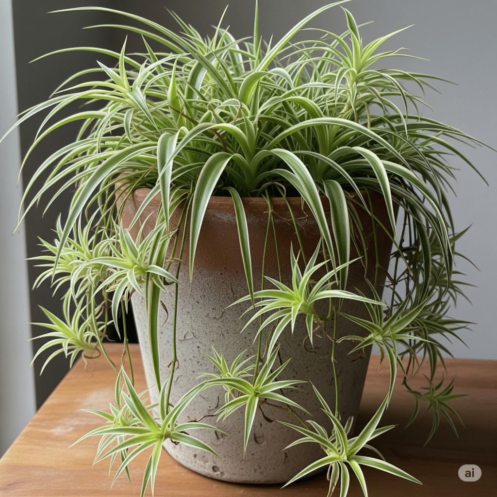 spider plants be bushier