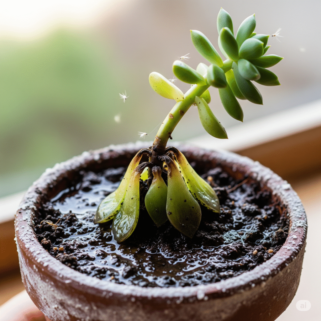 Save An Overwatered Succulent Plant