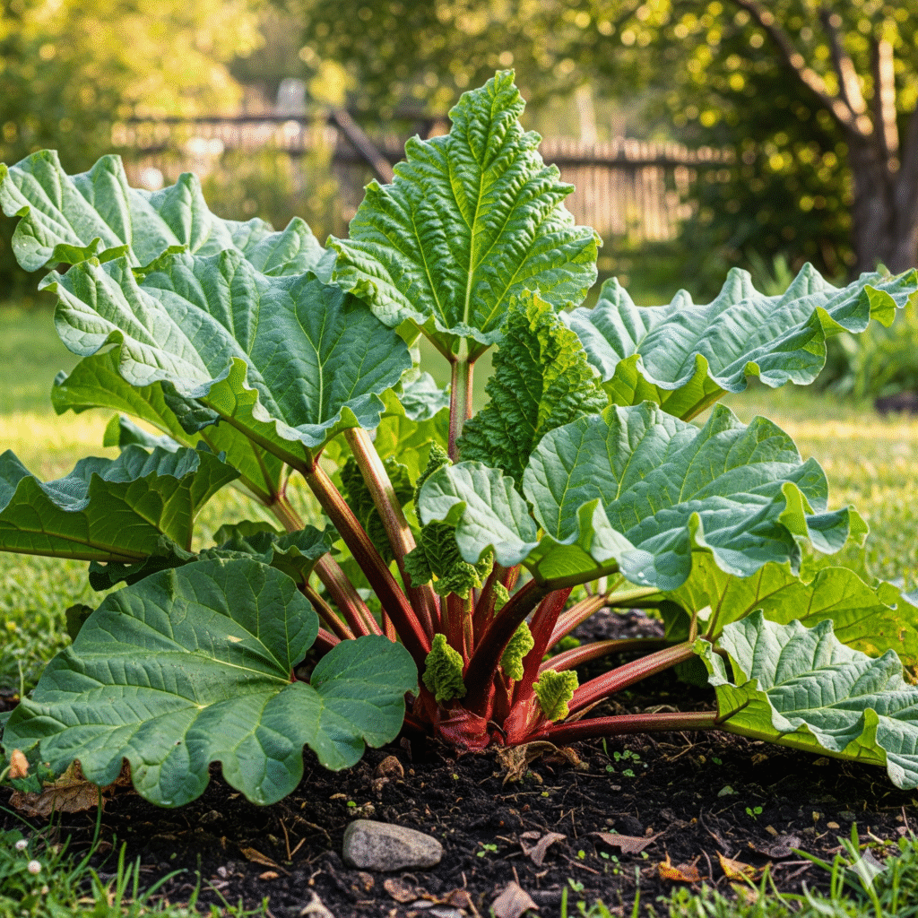 Growing Conditions For Rhubarb Outdoors