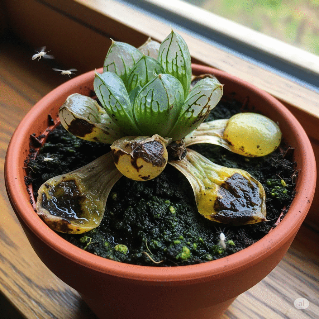 Save An Overwatered Succulent Plant