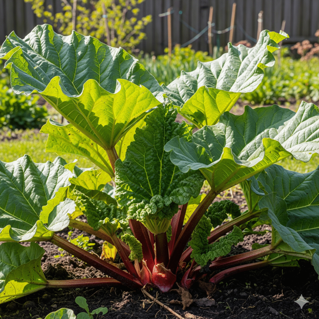 Growing Conditions For Rhubarb Outdoors