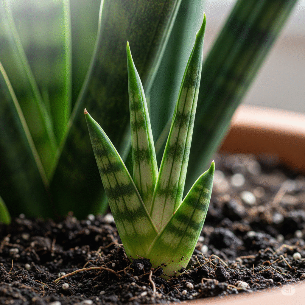 Remove Snake Plant Pups