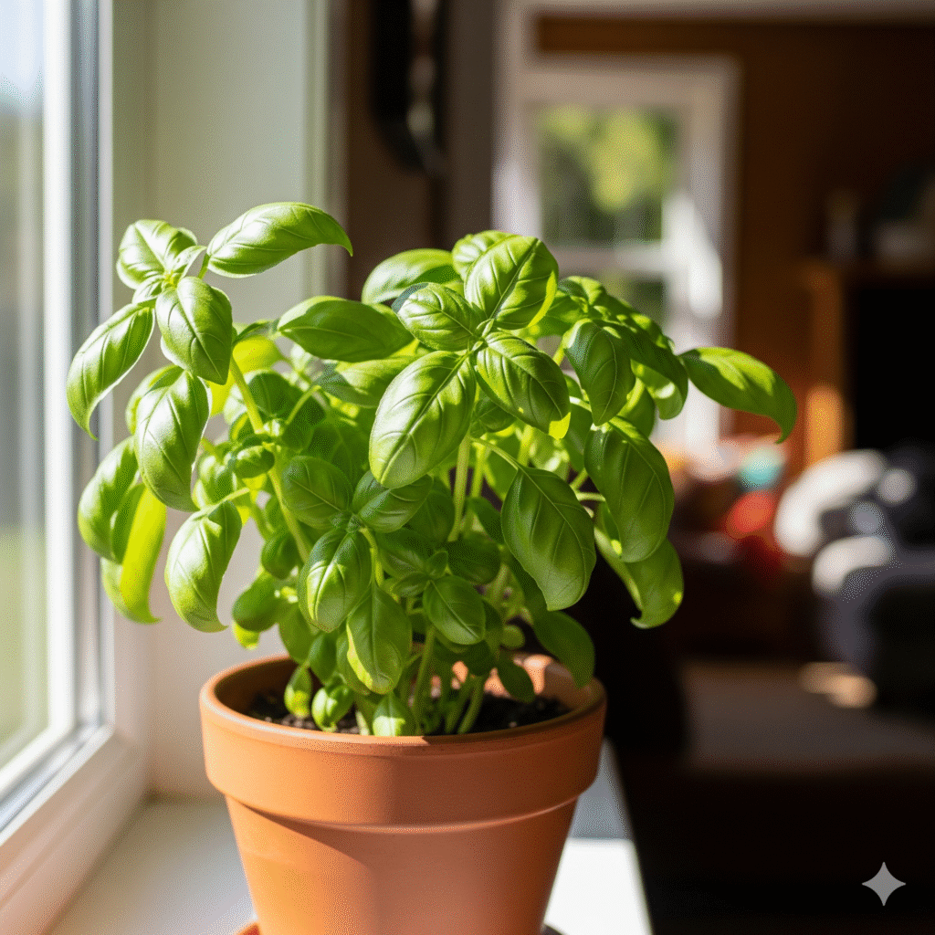 Grow Basil Indoors Using Seeds