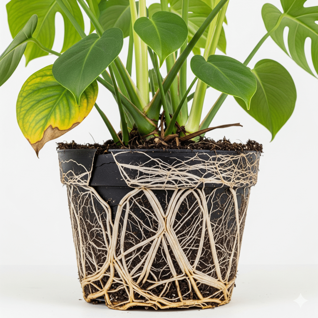 fix a root bound monstera