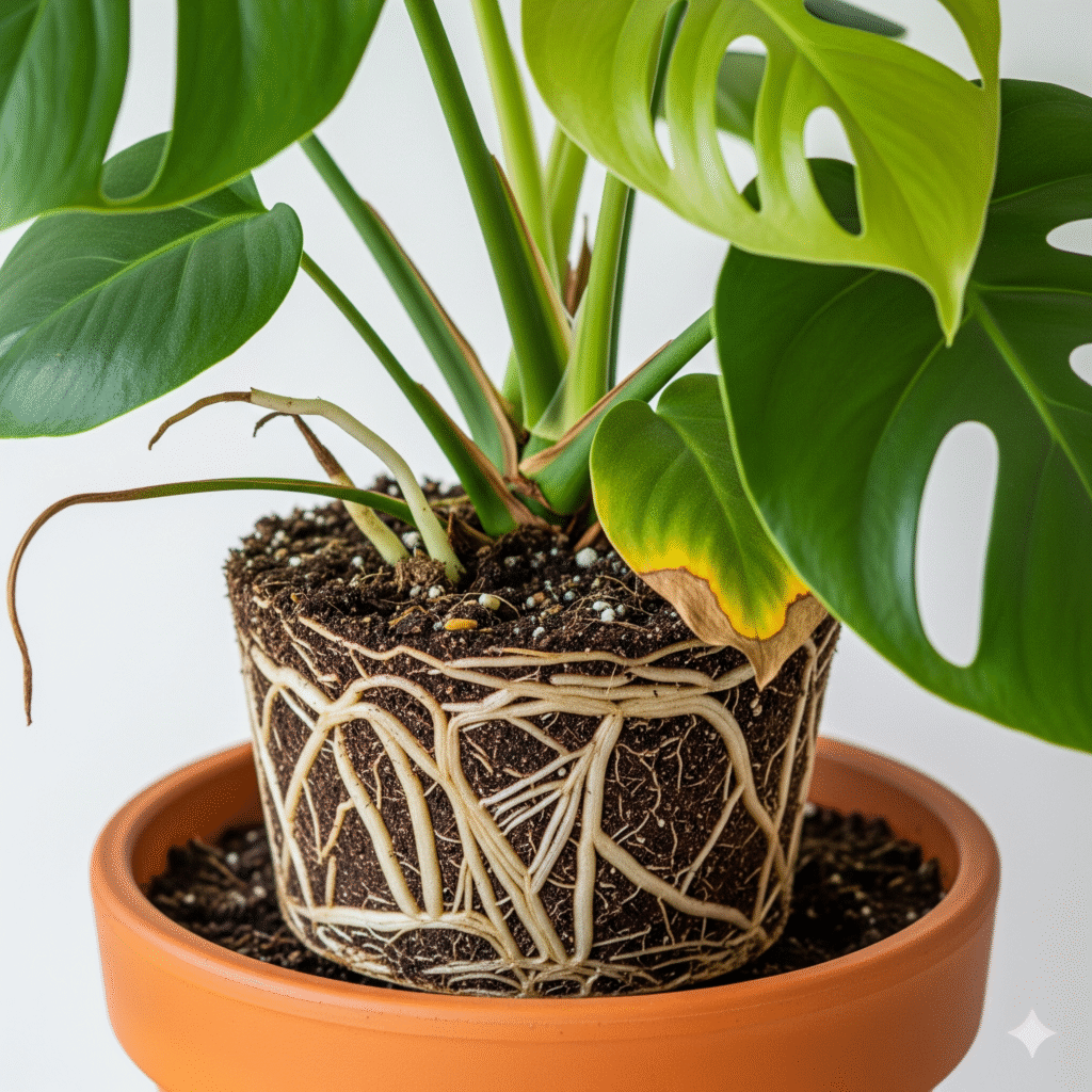fix a root bound monstera