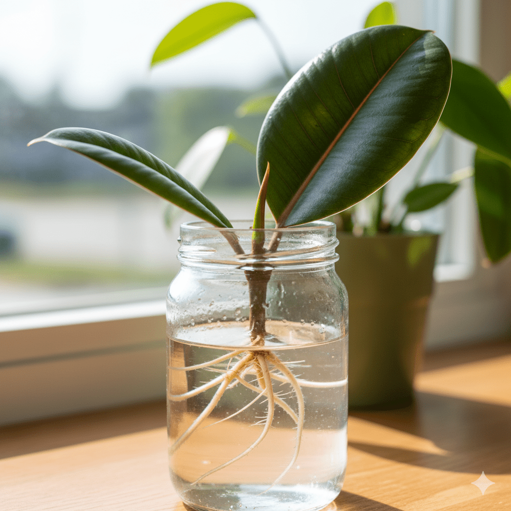 Propagate a Rubber Plant