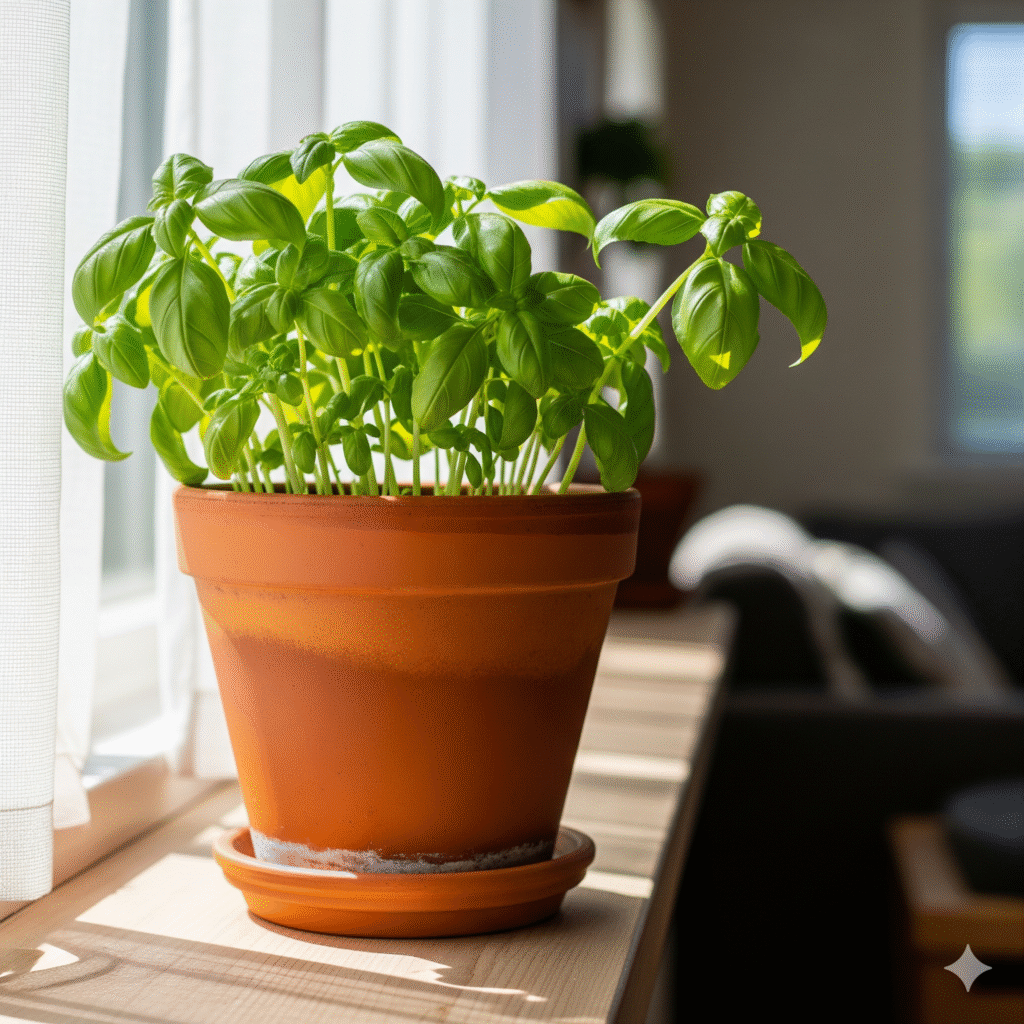 Grow Basil Indoors Using Seeds