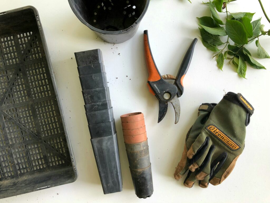 Clean Garden Tools