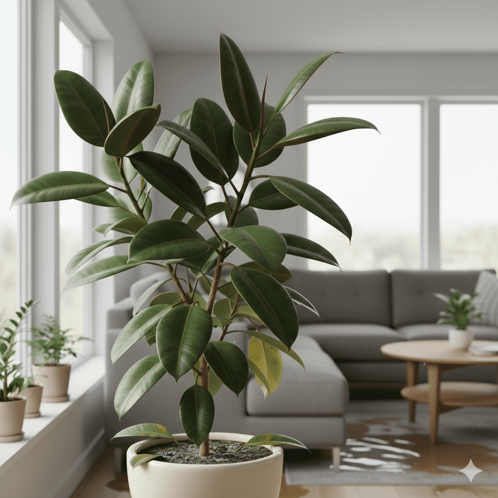 Water Rubber Plant the Right Way