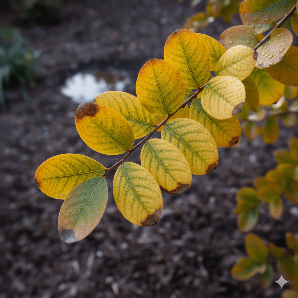 Crepe Myrtle Leaves Turning Yellow