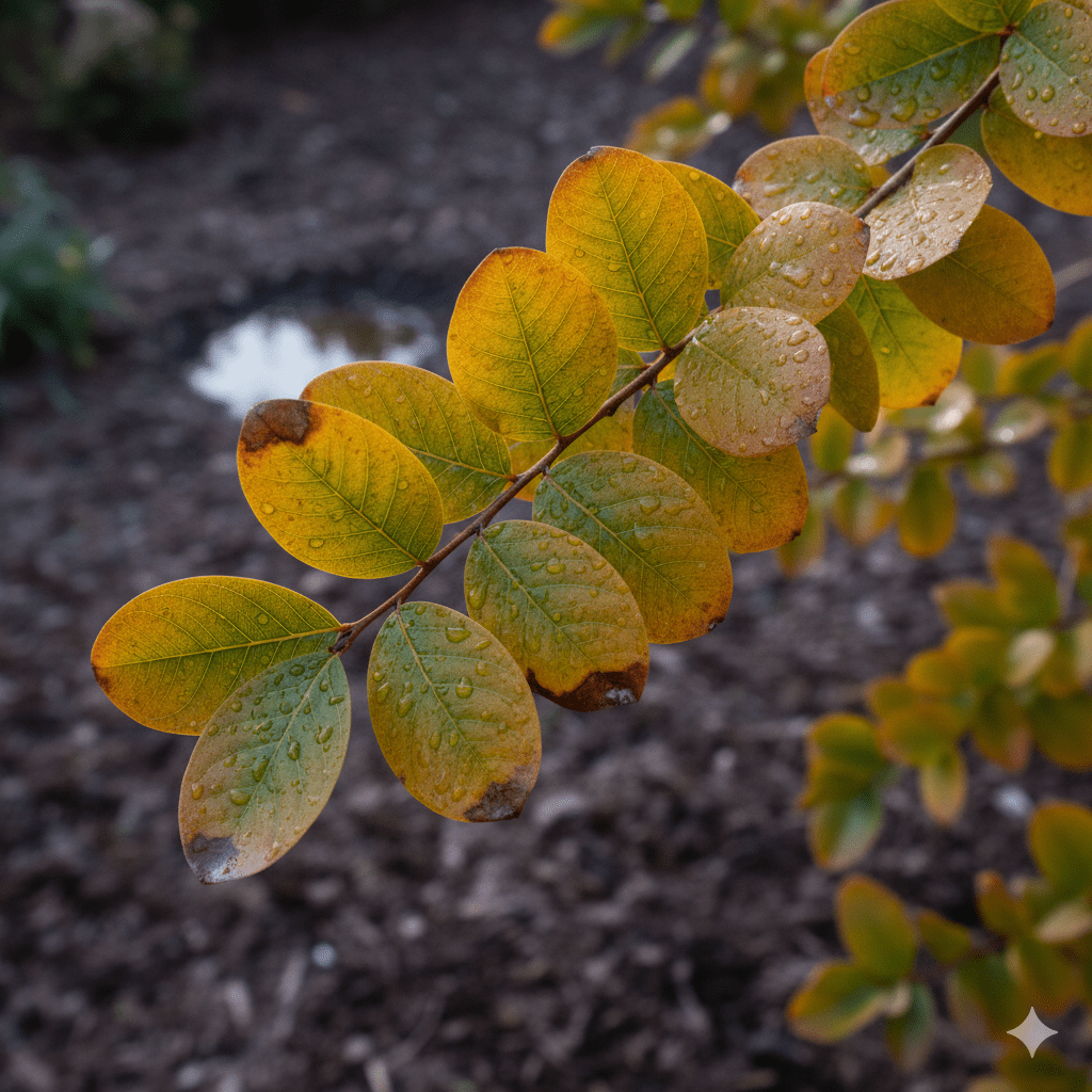Crepe Myrtle Leaves Turning Yellow