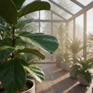 Why Is My Indoor Plant Dripping Water?