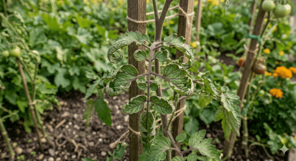 Tomato Leaves Curling