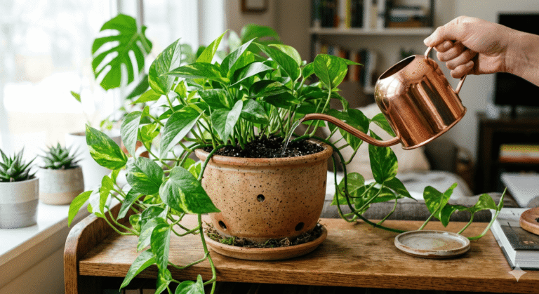 pothos watering