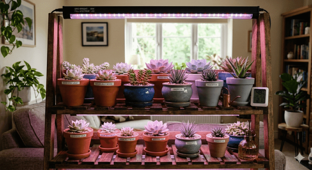 grow lights for houseplants