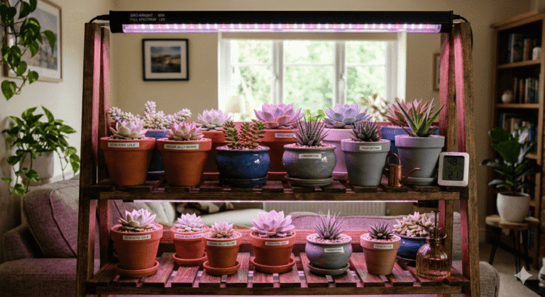 grow lights for houseplants