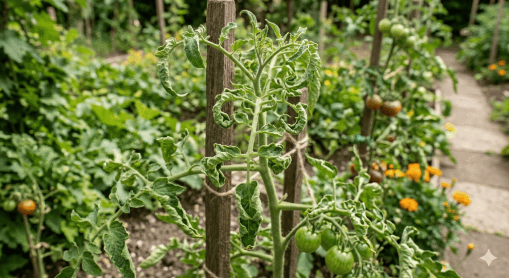 Tomato Leaves Curling