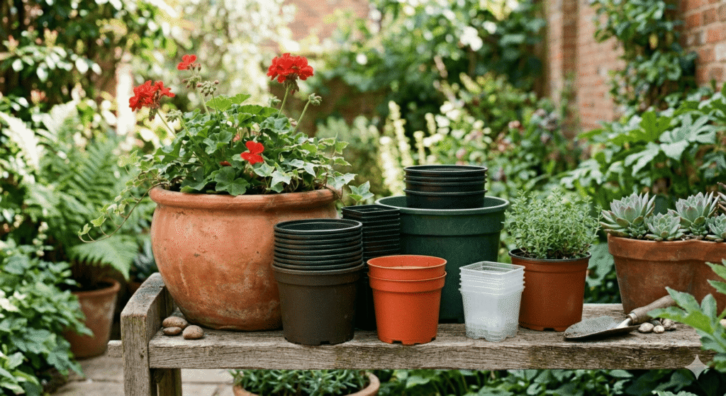 Terracotta Pots vs Plastic Pots