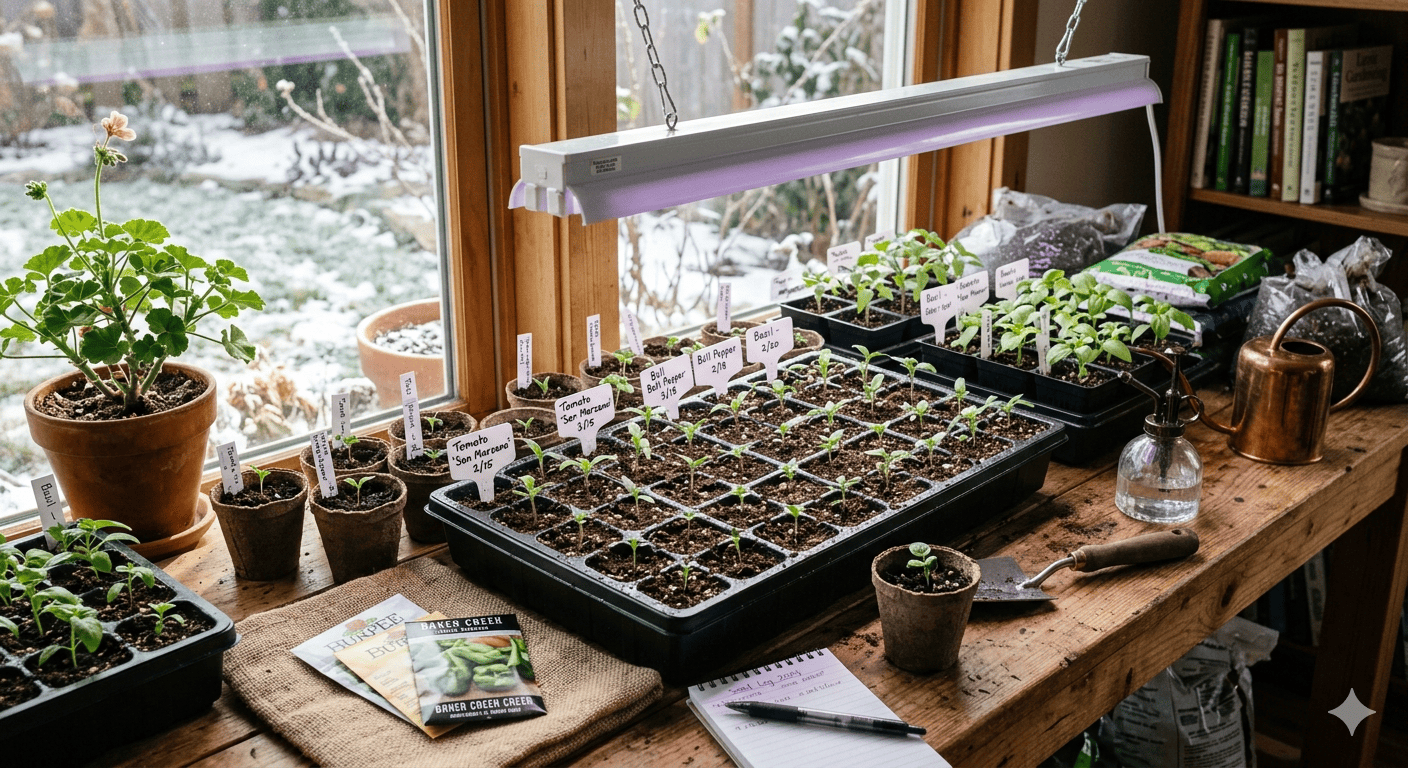 Start Seeds Indoors
