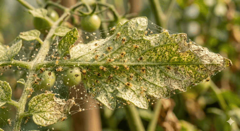 spider mites on houseplants
