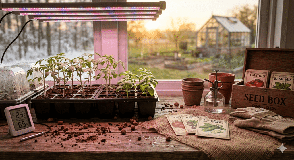 Start Seeds Indoors