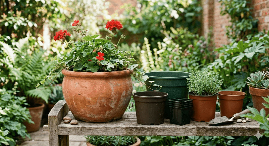 Terracotta Pots vs Plastic Pots
